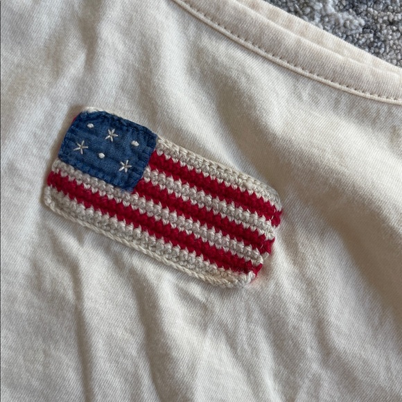 Wild Wawa Cream Ruffle Top and Denim Shorts Set - Picture 5 of 6